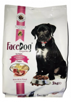 FaceDog Kuzu Etli Pirinçli Yavru 3 kg Köpek Maması kullananlar yorumlar